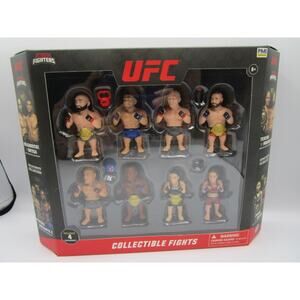 UFC Collectible Fights Octagon Fighters Collectible Figures 8 Pack